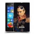 Дизайнерский пластиковый чехол для Microsoft Lumia 435 В.В.Путин