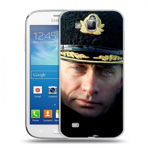 Дизайнерский пластиковый чехол для Samsung Galaxy Premier В.В.Путин