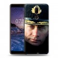 Дизайнерский пластиковый чехол для Nokia 7 Plus В.В.Путин