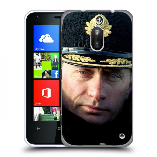 Дизайнерский пластиковый чехол для Nokia Lumia 620 В.В.Путин