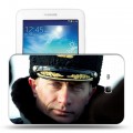 Дизайнерский силиконовый чехол для Samsung Galaxy Tab 3 Lite В.В.Путин