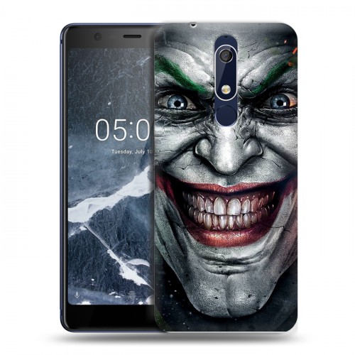 Дизайнерский пластиковый чехол для Nokia 5.1 Бэтмен