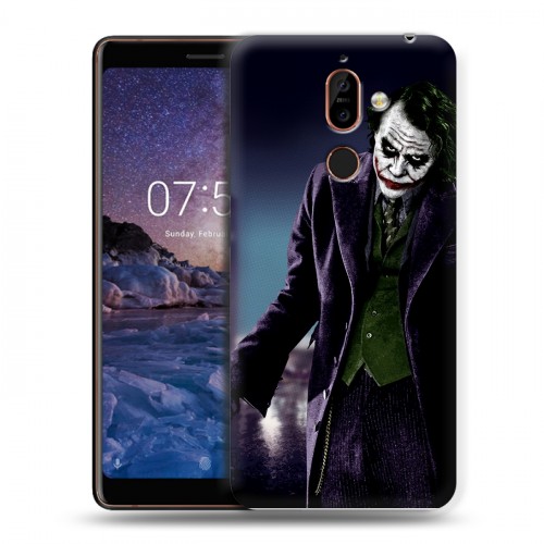 Дизайнерский пластиковый чехол для Nokia 7 Plus Бетмэн