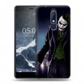 Дизайнерский пластиковый чехол для Nokia 5.1 Бетмэн