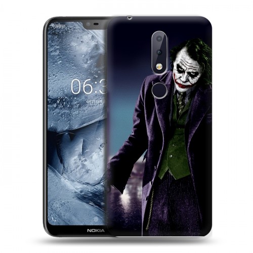 Дизайнерский силиконовый чехол для Nokia 6.1 Plus Бетмэн