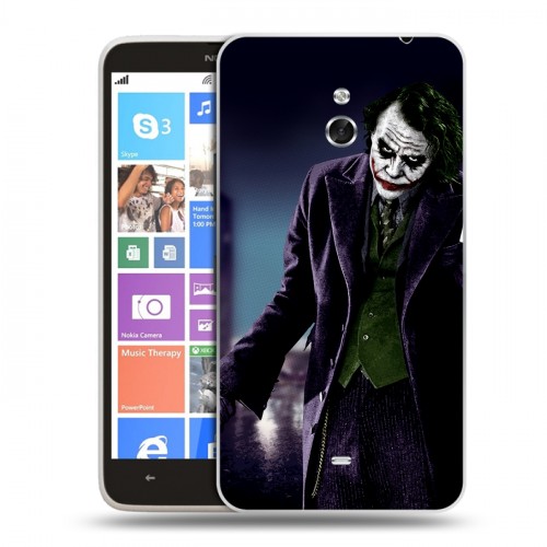 Дизайнерский пластиковый чехол для Nokia Lumia 1320 Бетмэн