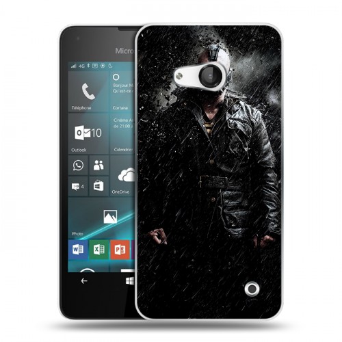 Дизайнерский пластиковый чехол для Microsoft Lumia 550 Бэтмен