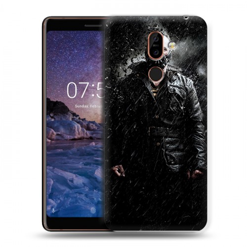 Дизайнерский пластиковый чехол для Nokia 7 Plus Бэтмен