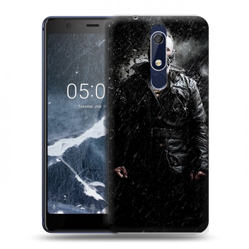 Дизайнерский пластиковый чехол для Nokia 5.1 Бэтмен