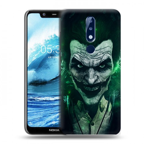 Дизайнерский силиконовый чехол для Nokia 5.1 Plus Бетмэн