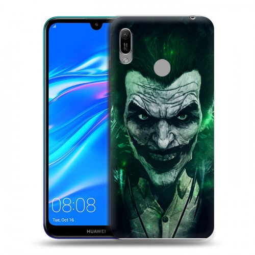 Дизайнерский пластиковый чехол для Huawei Y6 (2019) Бетмэн