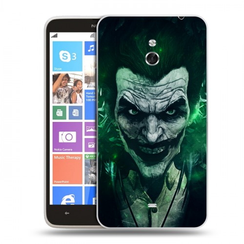 Дизайнерский пластиковый чехол для Nokia Lumia 1320 Бетмэн