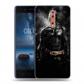 Дизайнерский пластиковый чехол для Nokia 8 Бэтмен