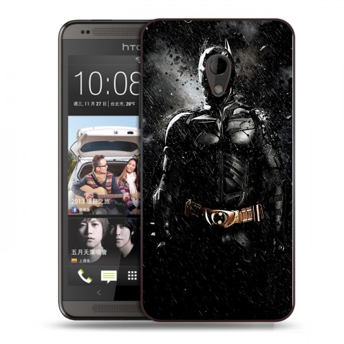 Дизайнерский пластиковый чехол для HTC Desire 700 Бэтмен