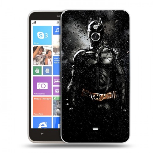 Дизайнерский пластиковый чехол для Nokia Lumia 1320 Бэтмен