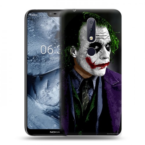 Дизайнерский пластиковый чехол для Nokia 6.1 Plus Бетмэн