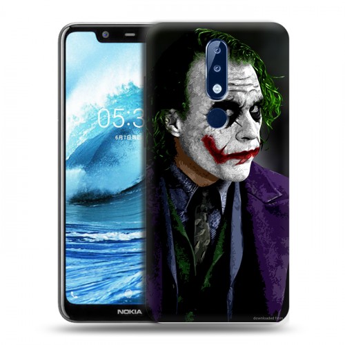 Дизайнерский пластиковый чехол для Nokia 5.1 Plus Бетмэн