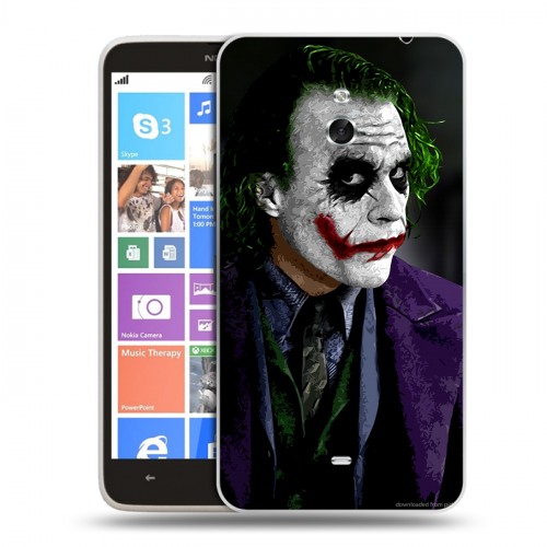 Дизайнерский пластиковый чехол для Nokia Lumia 1320 Бетмэн