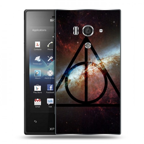 Дизайнерский пластиковый чехол для Sony Xperia acro S Гарри поттер