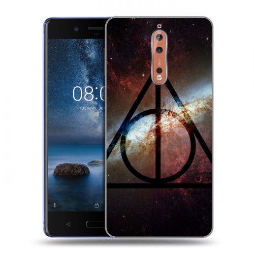 Дизайнерский пластиковый чехол для Nokia 8 Гарри поттер