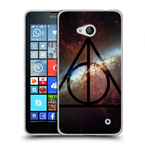 Дизайнерский силиконовый чехол для Microsoft Lumia 640 Гарри поттер