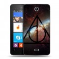 Дизайнерский силиконовый чехол для Microsoft Lumia 430 Dual SIM Гарри поттер
