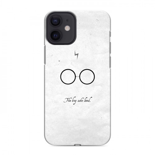 Дизайнерский силиконовый с усиленными углами чехол для Iphone 12 Mini Гарри поттер