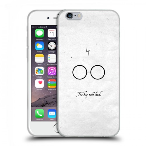 Дизайнерский пластиковый чехол для Iphone 6/6s Гарри поттер