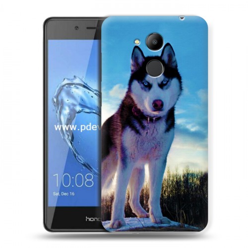 Дизайнерский пластиковый чехол для Huawei Honor 6C Pro Собаки