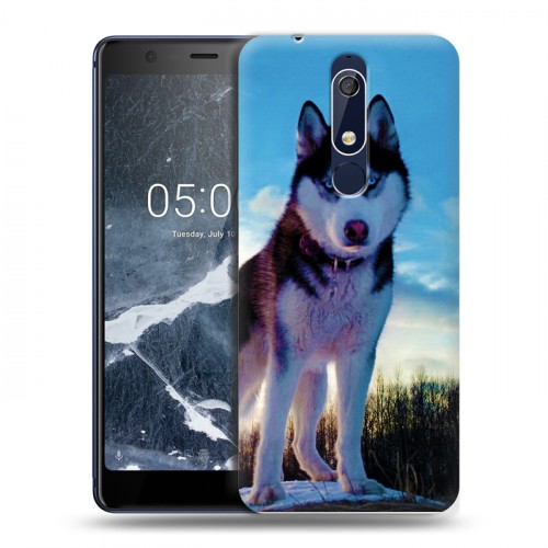 Дизайнерский пластиковый чехол для Nokia 5.1 Собаки
