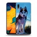 Дизайнерский силиконовый чехол для Samsung Galaxy A30 Собаки