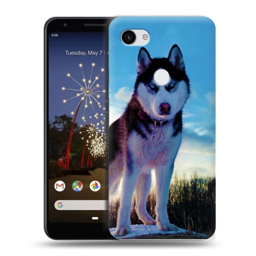 Дизайнерский пластиковый чехол для Google Pixel 3a XL Собаки