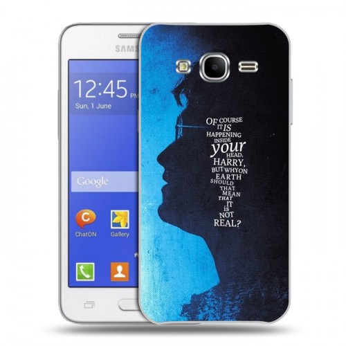 Дизайнерский пластиковый чехол для Samsung Galaxy J7 Гарри поттер