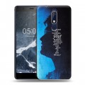 Дизайнерский пластиковый чехол для Nokia 5.1 Гарри поттер