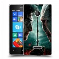 Дизайнерский пластиковый чехол для Microsoft Lumia 435 Гарри поттер