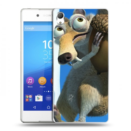 Дизайнерский пластиковый чехол для Sony Xperia Z3+ Ледниковый период