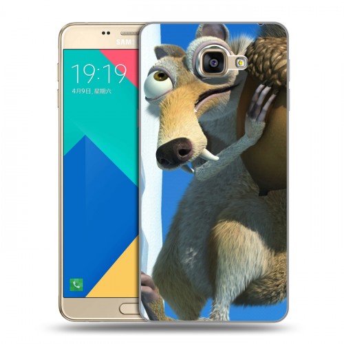 Дизайнерский силиконовый чехол для Samsung Galaxy A9 Ледниковый период