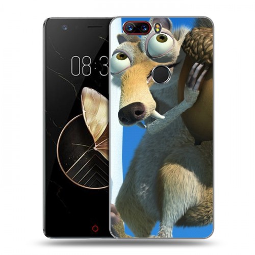 Дизайнерский пластиковый чехол для ZTE Nubia Z17 Ледниковый период