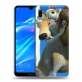 Дизайнерский пластиковый чехол для Huawei Y6 (2019) Ледниковый период