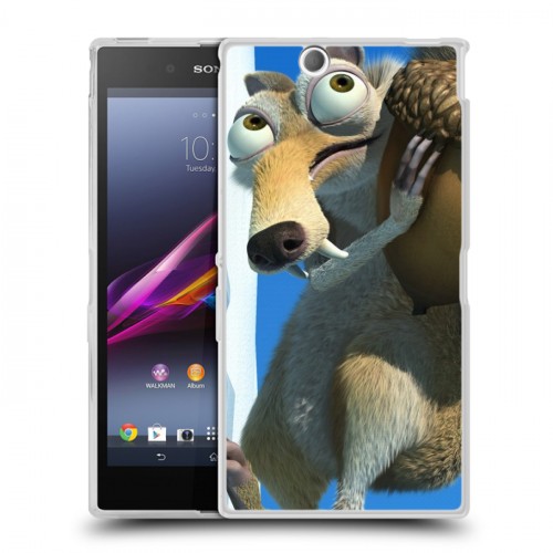 Дизайнерский пластиковый чехол для Sony Xperia Z Ultra  Ледниковый период