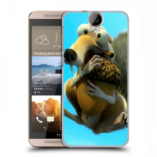 Дизайнерский силиконовый чехол для HTC One E9+ Ледниковый период