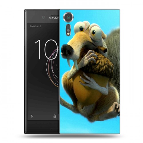 Дизайнерский пластиковый чехол для Sony Xperia XZs Ледниковый период