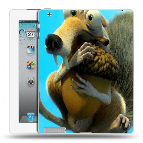 Дизайнерский пластиковый чехол для Ipad 2/3/4 Ледниковый период