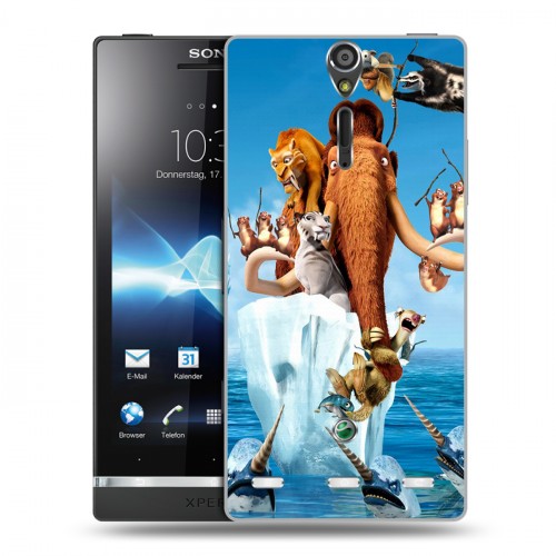 Дизайнерский пластиковый чехол для Sony Xperia S Ледниковый период