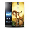 Дизайнерский пластиковый чехол для Sony Xperia S Ледниковый период