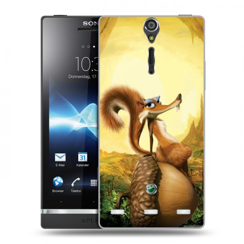 Дизайнерский пластиковый чехол для Sony Xperia S Ледниковый период