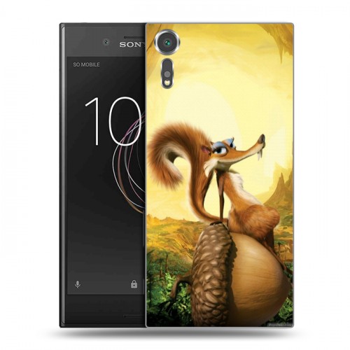 Дизайнерский пластиковый чехол для Sony Xperia XZs Ледниковый период