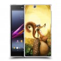 Дизайнерский пластиковый чехол для Sony Xperia Z Ultra  Ледниковый период