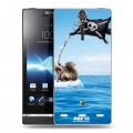 Дизайнерский пластиковый чехол для Sony Xperia S Ледниковый период