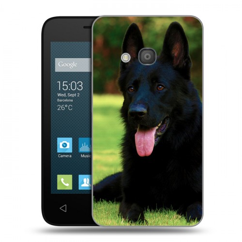 Дизайнерский силиконовый чехол для Alcatel One Touch Pixi 4 (4) Собаки